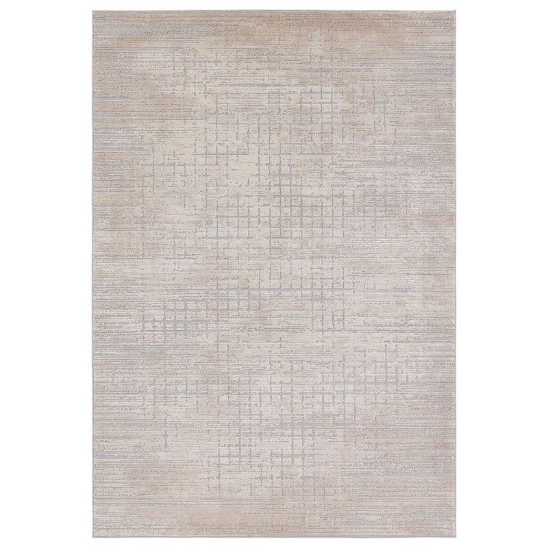 Jaipur Living Adelphine Beige 2 ft. 6 in. x 10 ft. Abstract Area Rug RUG155972
