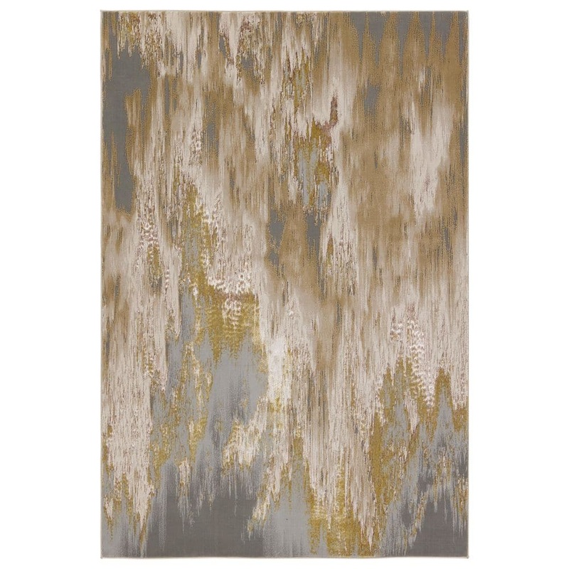 Jaipur Living Cynan Yellow 2 ft. 2 in. x 8 ft. Abstract Area Rug RUG155867