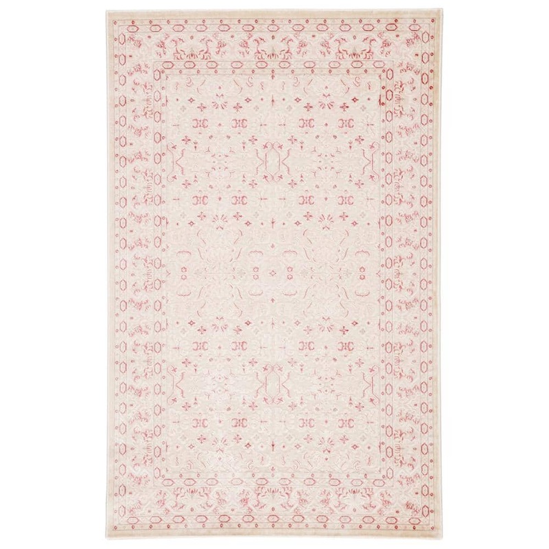 Jaipur Living Fables Pink 5 ft. x 7 ft. 6 in. Damask Rectangle Rug RUG142066