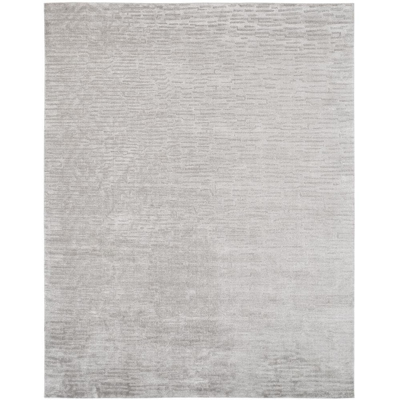 KALATY Pearl Grey 2 ft. 6 in. x 10 ft. Area Rug RZ-540 2610