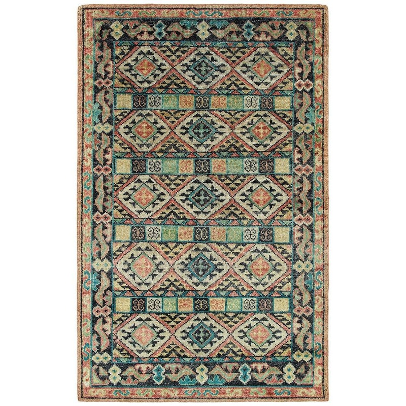 Kaleen Atiqa Multi 9 ft. x 12 ft. Oriental Area Rug ATQ01-86-912