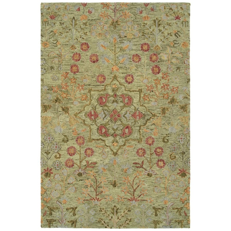Kaleen Chancellor Sage 5 ft. x 7 ft. 9 in. Rectangle Area Rug CHA13-59-579