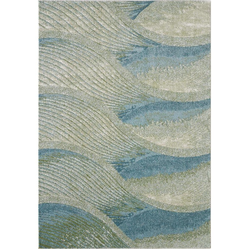Kas Rugs Illusions Ocean Breeze 3 ft. x 5 ft. Abstract Accent Rug ILL622233X411