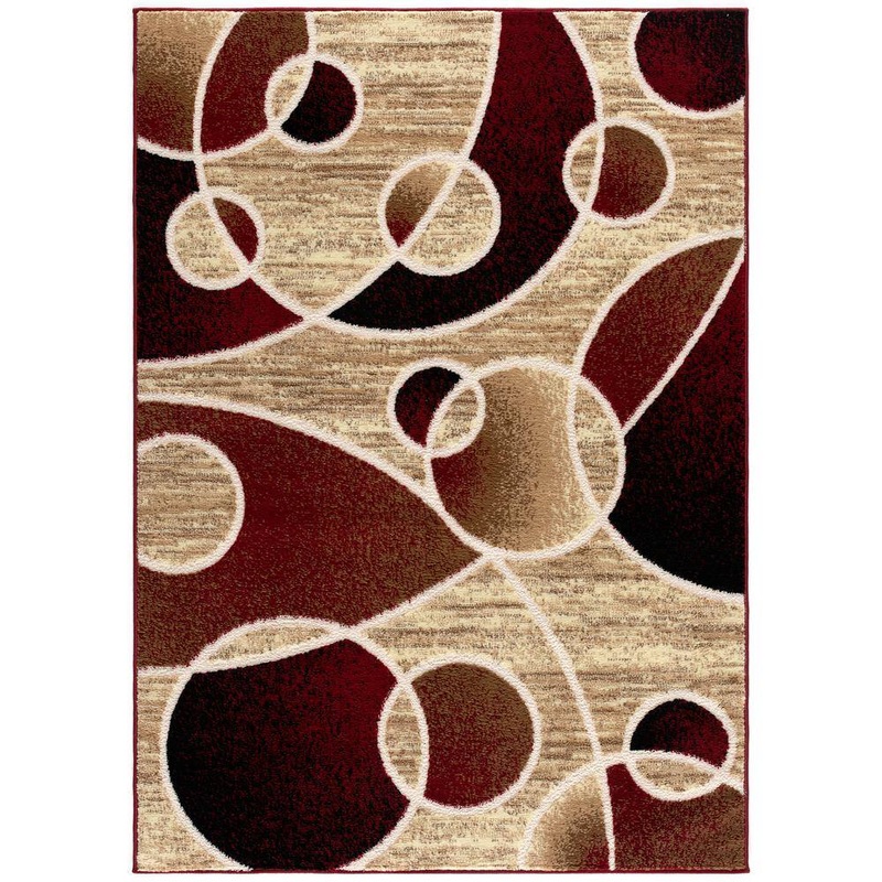 L’Baiet Andromeda Multicolor Geometric 5 ft. x 7 ft. Area Rug SL683M57