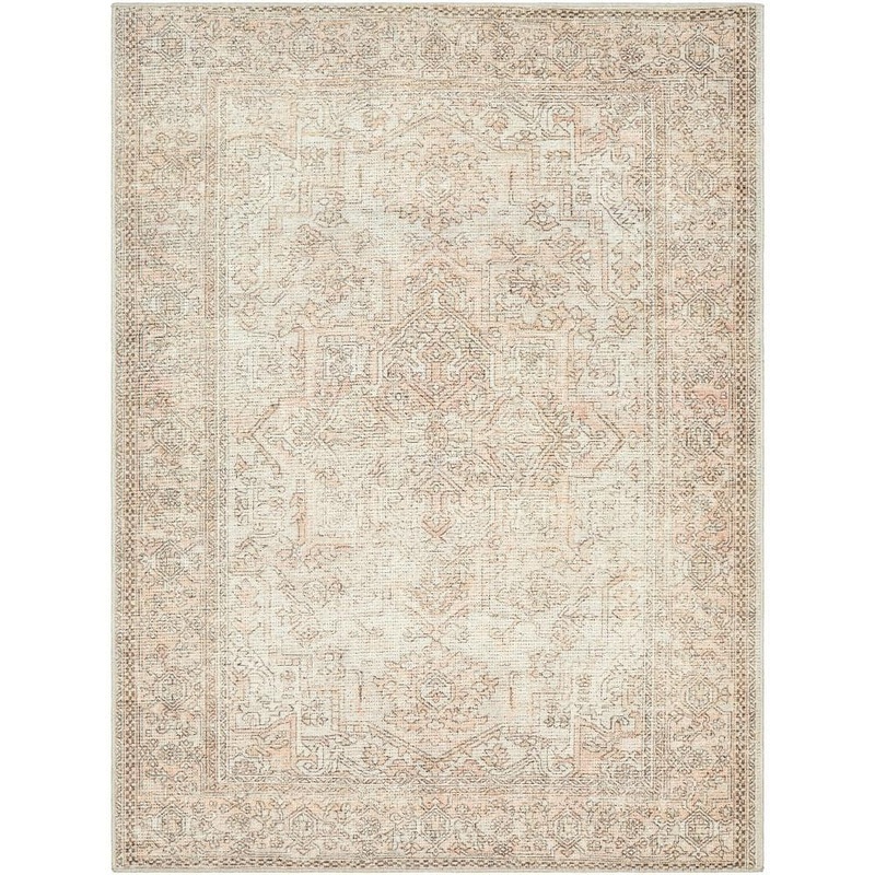 Livabliss Becki Owens Margot Pink Oriental 7 ft. x 9 ft. Indoor Area Rug S00161077069