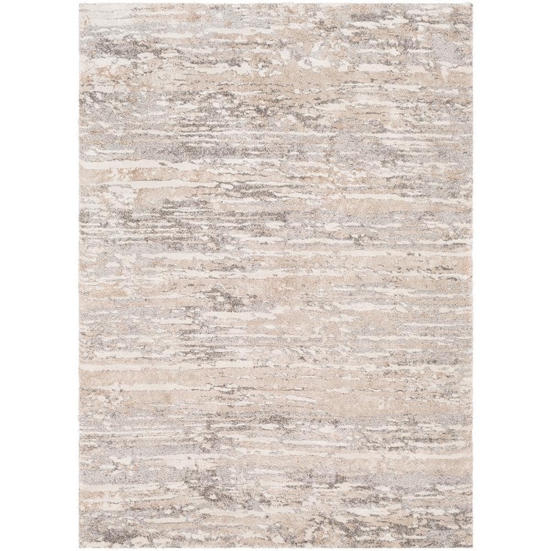 Livabliss Aldina Brown 6 ft. 7 in. x 9 ft. 6 in. Abstract Area Rug S00161022376