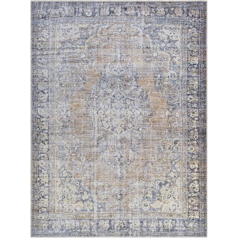Livabliss Becki Owens Darling Medium Gray Traditional Machine-Washable 5 ft. x 7 ft. Indoor Area Rug BODA2305-537