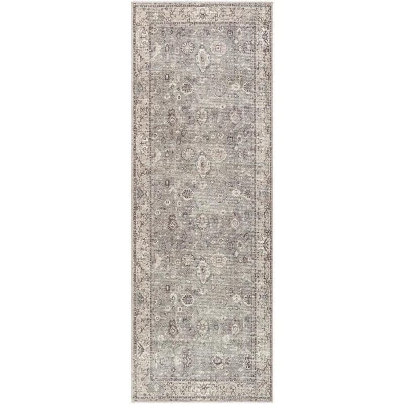 Livabliss Becki Owens Davina Taupe Oriental 3 ft. x 7 ft. Indoor Runner Area Rug BOCC2301-2773