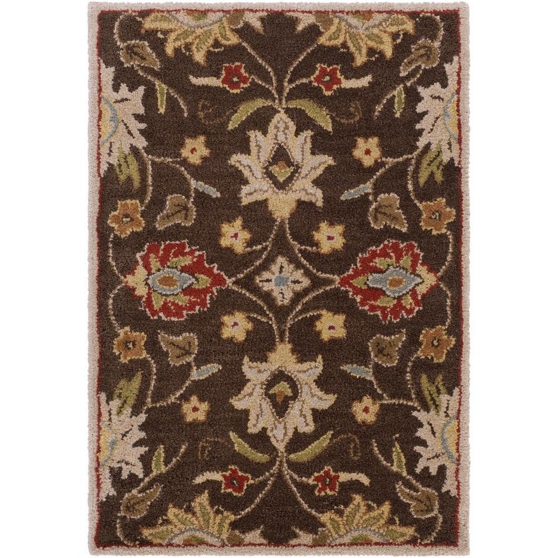 Livabliss Cambrai Brown 2 ft. x 3 ft. Indoor Area Rug S00151006536
