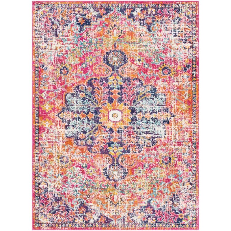 Livabliss Demeter Burnt Orange/Purple 7 ft. 10 in. x 10 ft. 3 in. Area Rug S00151078775