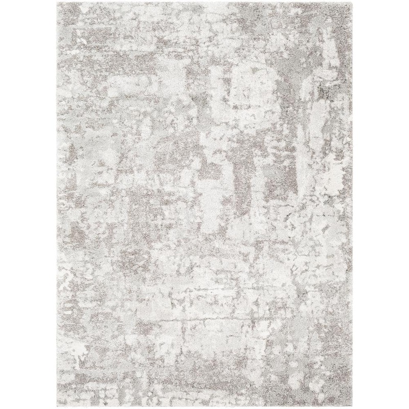 Livabliss Flavia Gray 9 ft. x 12 ft. 3 in. Abstract Area Rug S00161022402