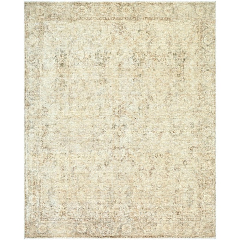 Livabliss Galey Alix x Livabliss Fetscher II Vintage Medallion Area Rug, 6’7 in. x 9’6 in. (7′ x 10′), Olive GAHU2301-6796