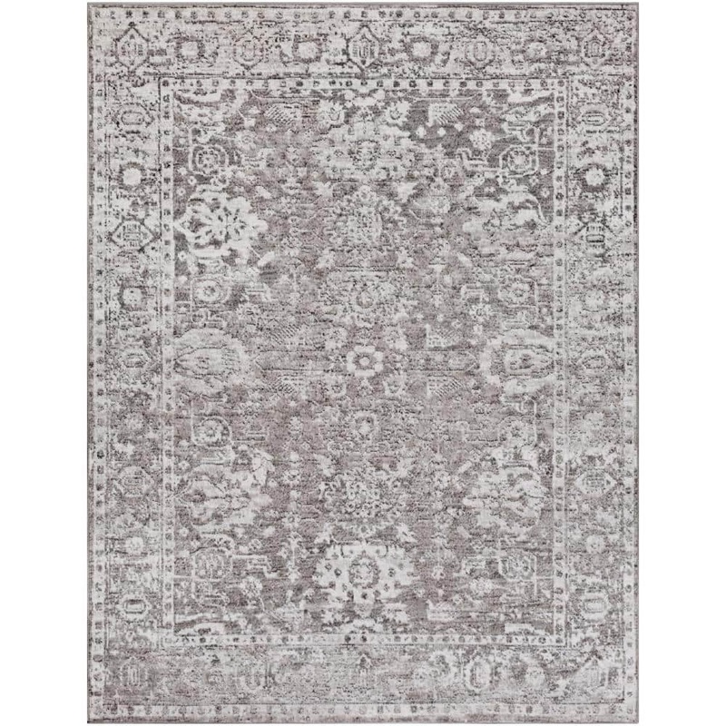 Livabliss Havana Charcoal 7 ft. 10 in. x 10 ft. 3 in. Oriental Area Rug S00151079158