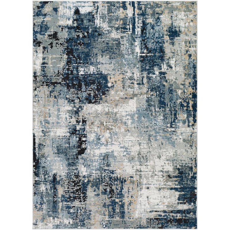 Livabliss Zarel Navy 9 ft. x 12 ft. Area Rug S00161034288