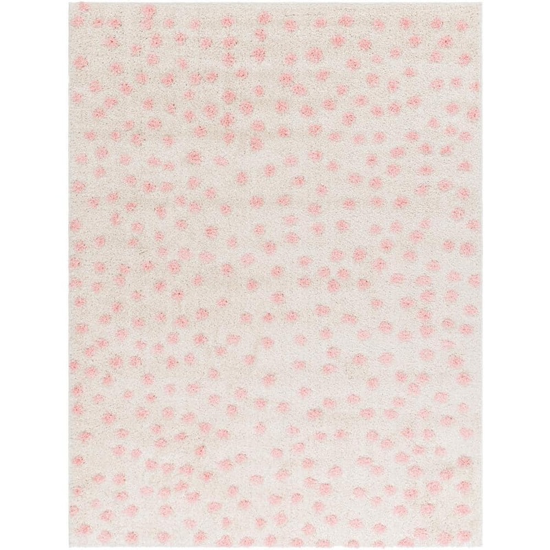 Livabliss Adama Pink/Cream Print 8 ft. x 10 ft. Animal Indoor Area Rug S00161076042