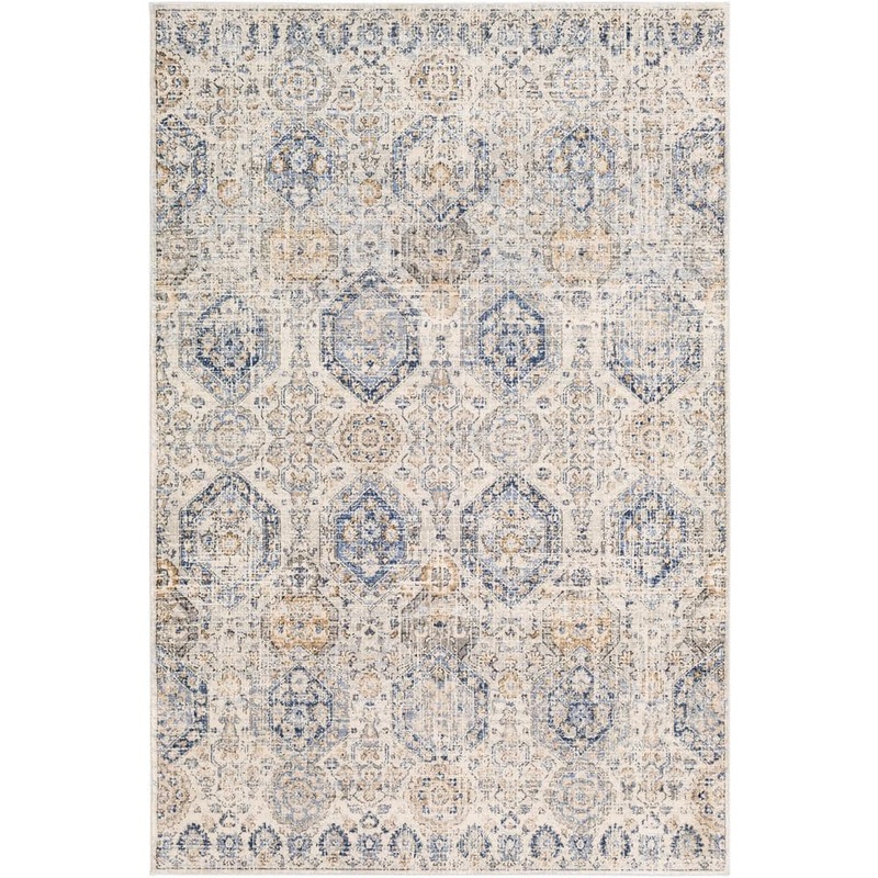 Livabliss Arlene Blue 6 ft. 7 in. x 9 ft. Oriental Area Rug S00161022207