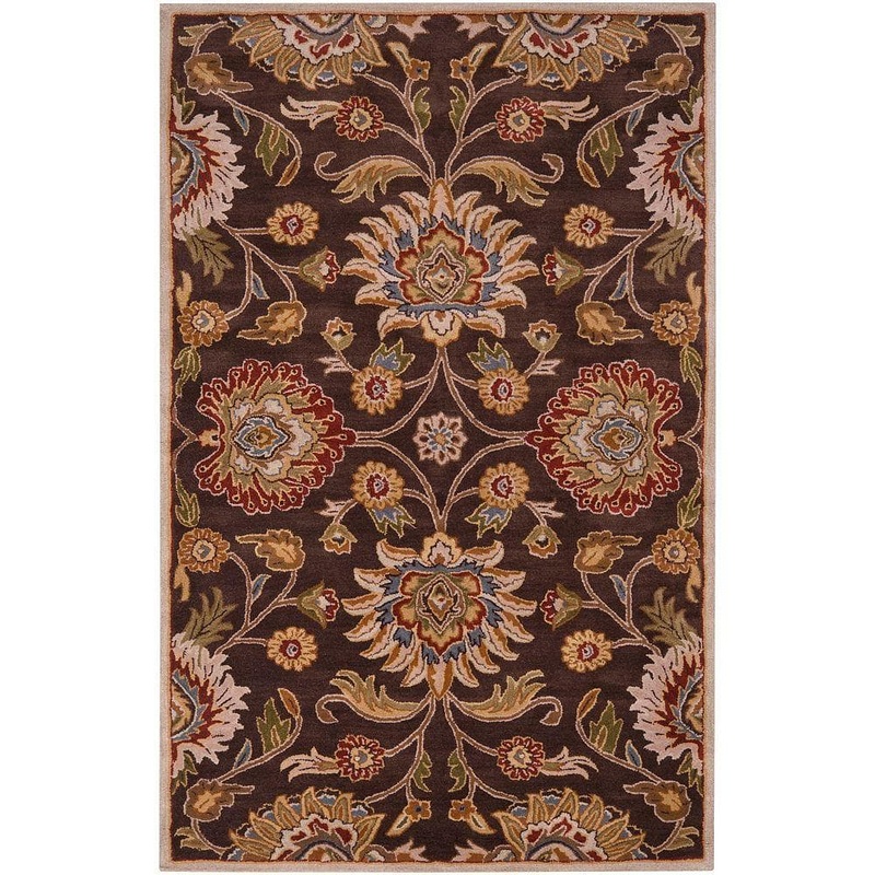 Livabliss Artes Chocolate 9 ft. x 12 ft. Area Rug Artes-912