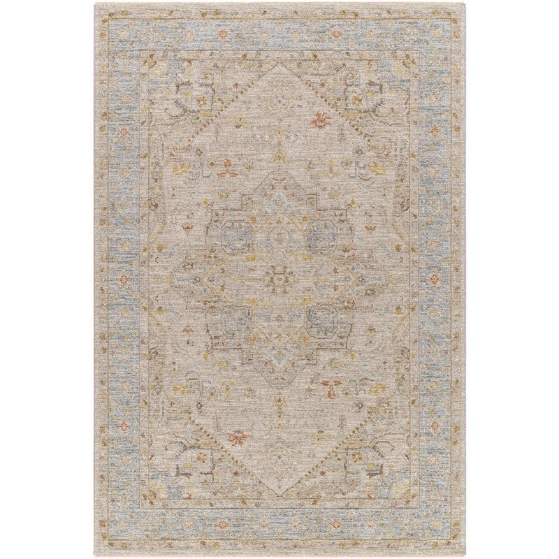 Livabliss Avant Garde 3 ft. x 4 ft. Brown Border Indoor Area Rug AVT2367-274