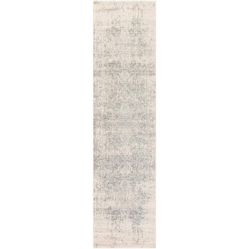 Livabliss Demeter Gray 3 ft. x 16 ft. Indoor Area Rug S00161038921