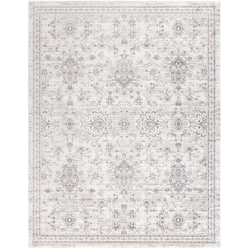 Livabliss Donnet Light Gray 7 ft. 10 in. x 10 ft. 2 in. Area Rug S00161019888