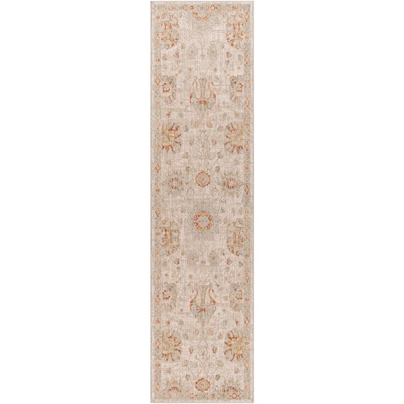 Livabliss Hinata Cream 3 ft. x 7 ft. Indoor Area Rug S00161044865