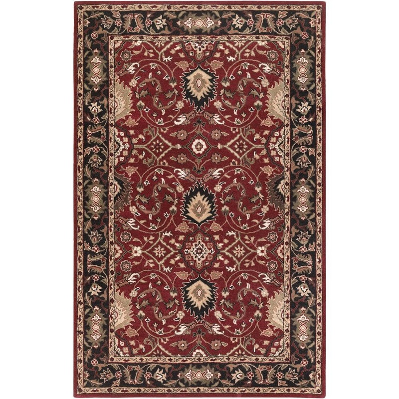 Livabliss John Red 6 ft. x 9 ft. Area Rug JHN1031-69
