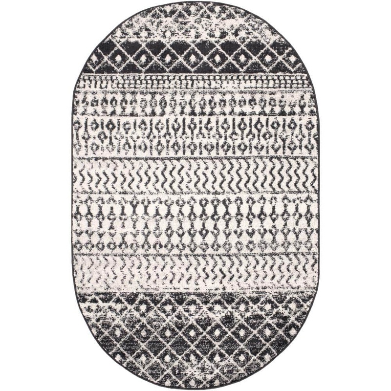 Livabliss Laurine Black Doormat 3 ft. x 5 ft. Indoor Area Rug S00161039285