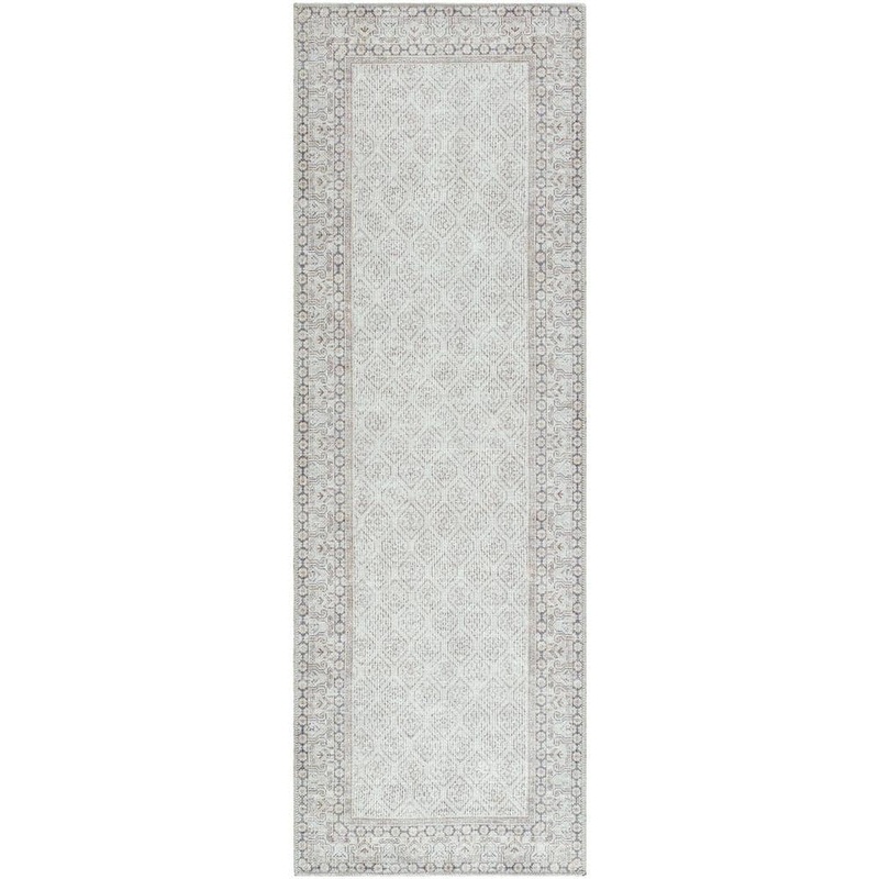 Livabliss Linabiss x Our PNW Home Rainier Cream/Tan 3 ft. x 10 ft. Cottage Indoor Area Rug PNWRN2309-2710
