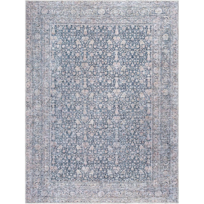 Livabliss Lorelai Medium Gray Traditional 3 ft. x 8 ft. Indoor Machine-Washable Area Rug VVLO2304-27710
