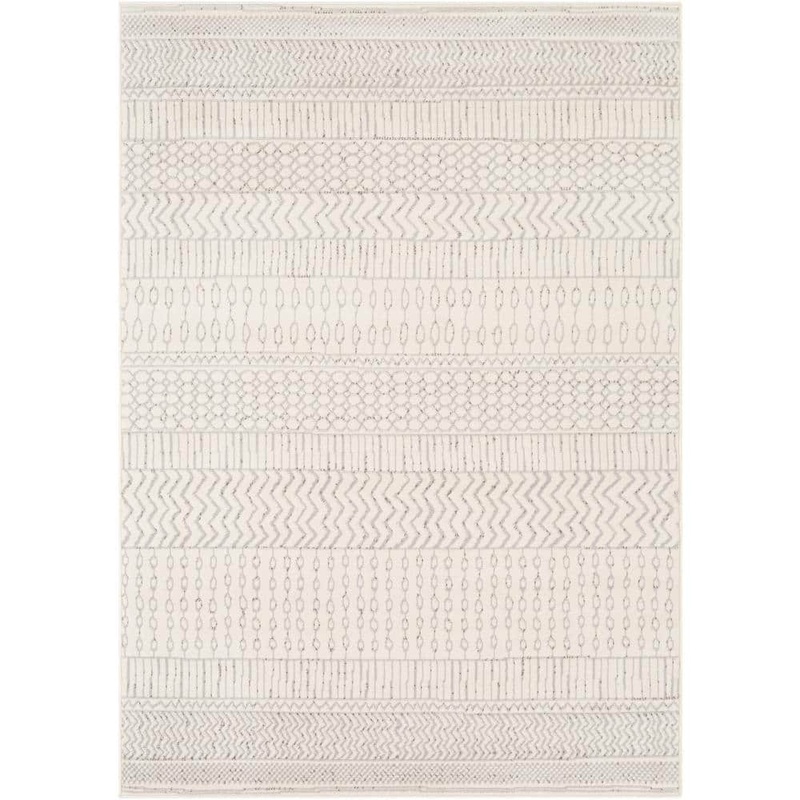 Livabliss Miran Medium Gray 6 ft. 7 in. x 9 ft. Area Rug S00161036248