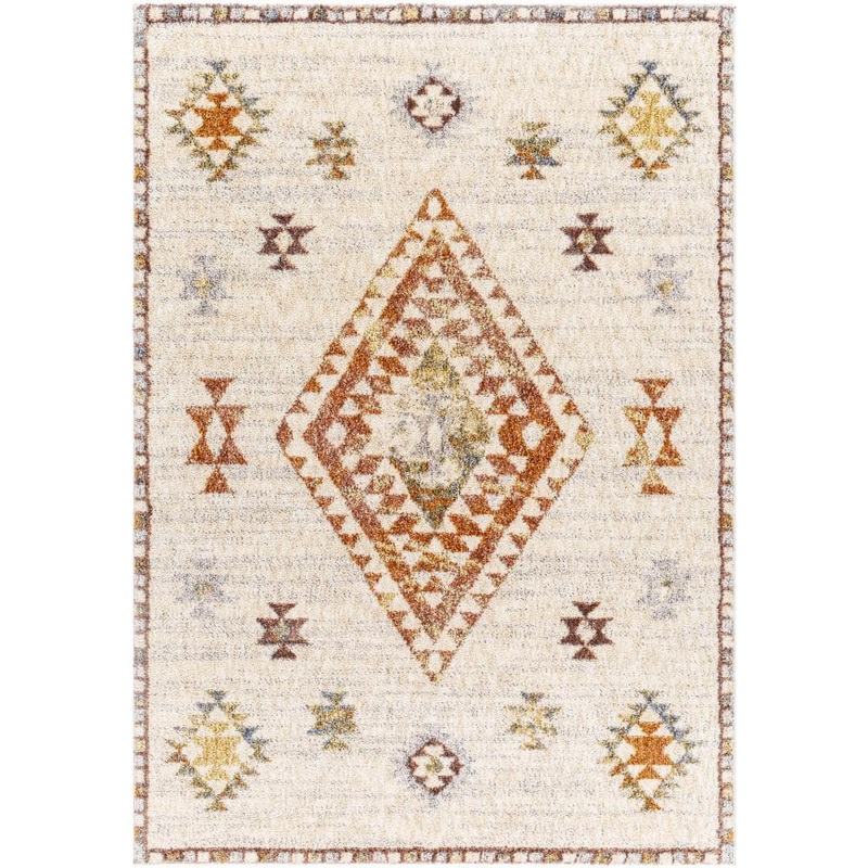 Livabliss Monet Gray Global 5 ft. x 7 ft. Indoor Area Rug MMO2300-537