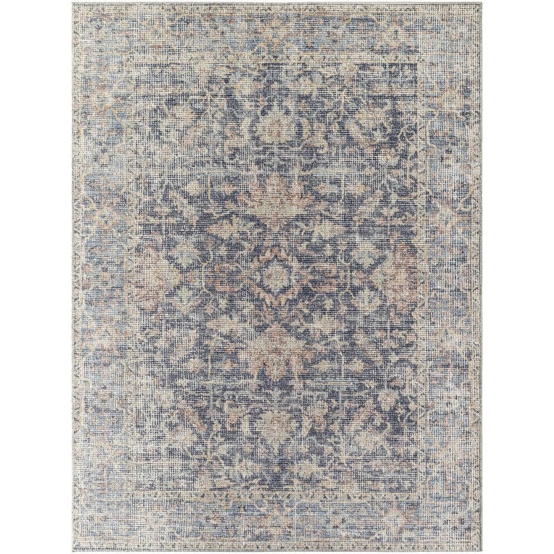 Livabliss Our PNW Home Olympic Navy Traditional 5 ft. x 7 ft. Indoor Area Rug PNWOL2304-537