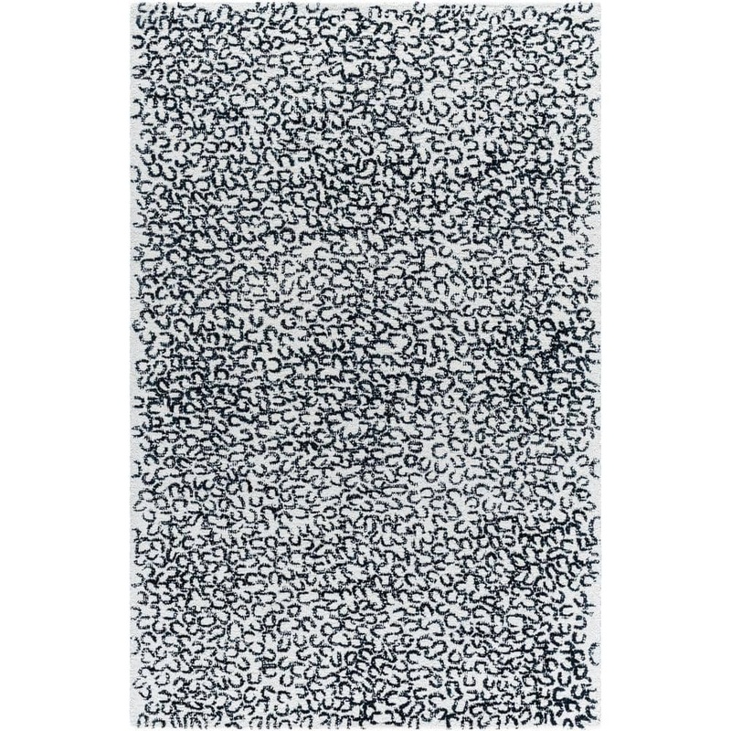 Livabliss Rize Black/White 5 ft. x 8 ft. Modern Indoor Area Rug RZE2312-58