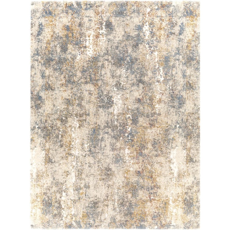 Livabliss Tuscany Yellow Abstract 8 ft. x 12 ft. Indoor Area Rug TUS2303-9121