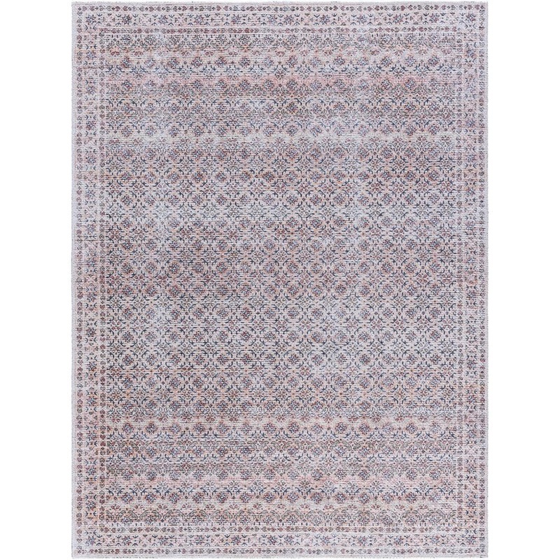 Livabliss Vinny Brick Red 7 ft. x 9 ft. Traditional Indoor Area Rug VNY2321-679