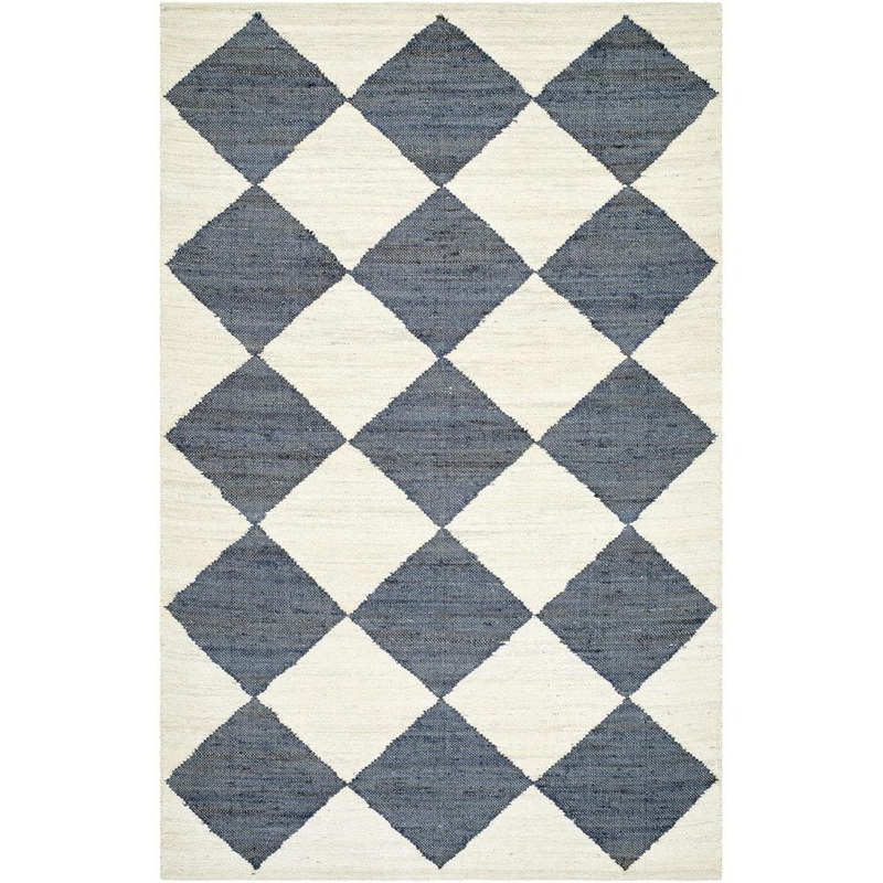 Livabliss Vivir Antho Denim Modern 9 ft. x 12 ft. Indoor Area Rug VVAT2302-912
