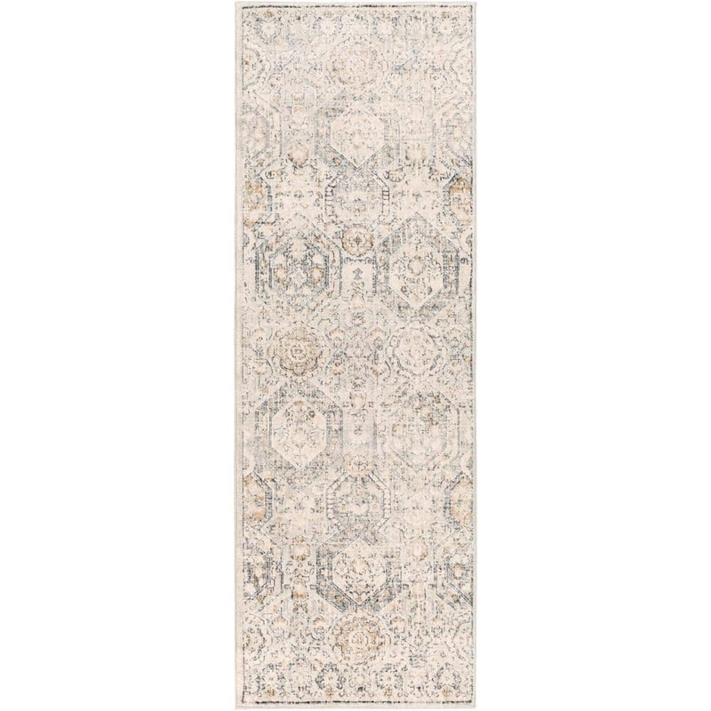 Livabliss Arlene Beige 3 ft. x 7 ft. Indoor Runner Rug S00161040626