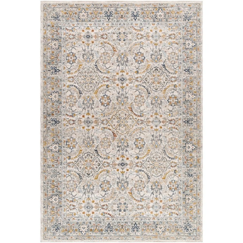 Livabliss Beckham Off-White/Multi Medallion 8 ft. x 10 ft. Indoor Area Rug BCM2316-710102