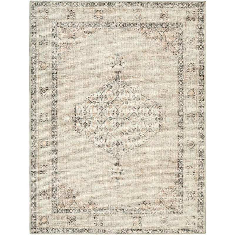 Livabliss Becki Owens Lila Brown 5 ft. x 7 ft. Oriental Indoor Area Rug S00161077020