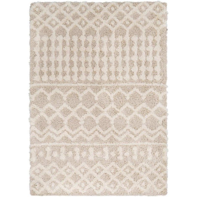 Livabliss Briar Beige Doormat 4 ft. x 5 ft. Bohemian Area Rug S00161023706