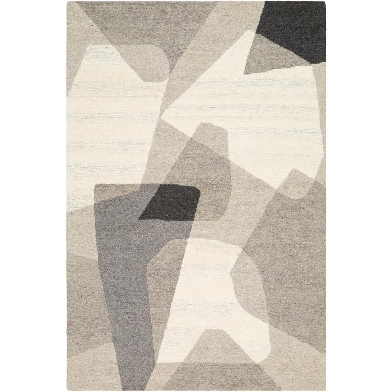 Livabliss Dina Cream/Taupe Abstract 8 ft. x 10 ft. Indoor Area Rug S00161065229