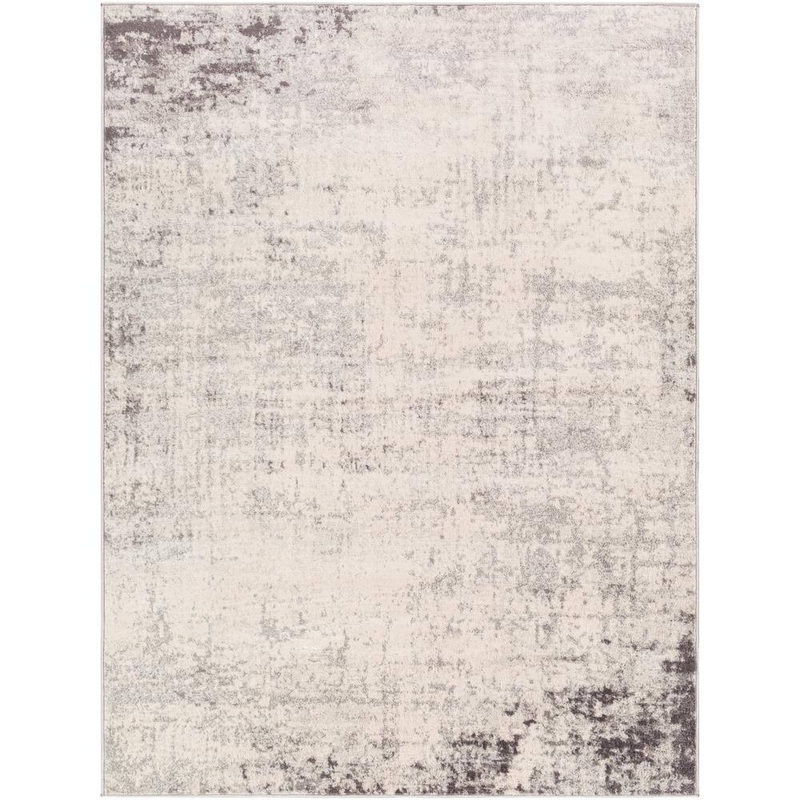 Livabliss Hathor Charcoal Doormat 2 ft. x 3 ft. Modern Abstract Polypropylene Rectangular Area Rug S00161059717