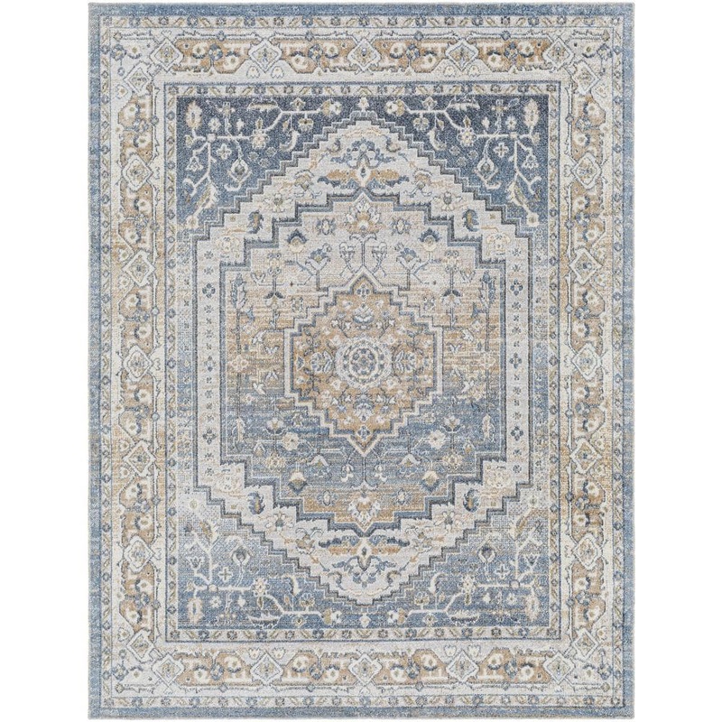 Livabliss Lillian Charcoal/camel 9 ft. x 12 ft. Indoor Machine-Washable  Area Rug S00161064645
