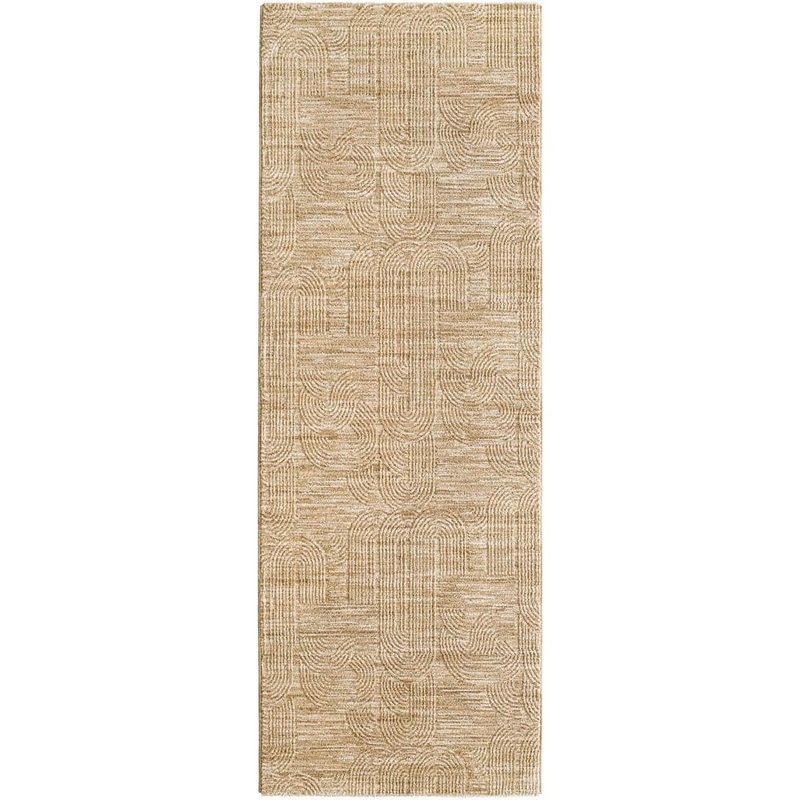 Livabliss Masterpiece Beige/Tan 10 ft. x 11 ft. Solid Color Indoor Runner MPC2310-2710