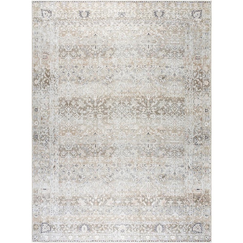 Livabliss Our PNW Home Sage 3 ft. x 12 ft. Rainier Traditional Indoor Machine-Washable Area Rug PNWRN2302-2712
