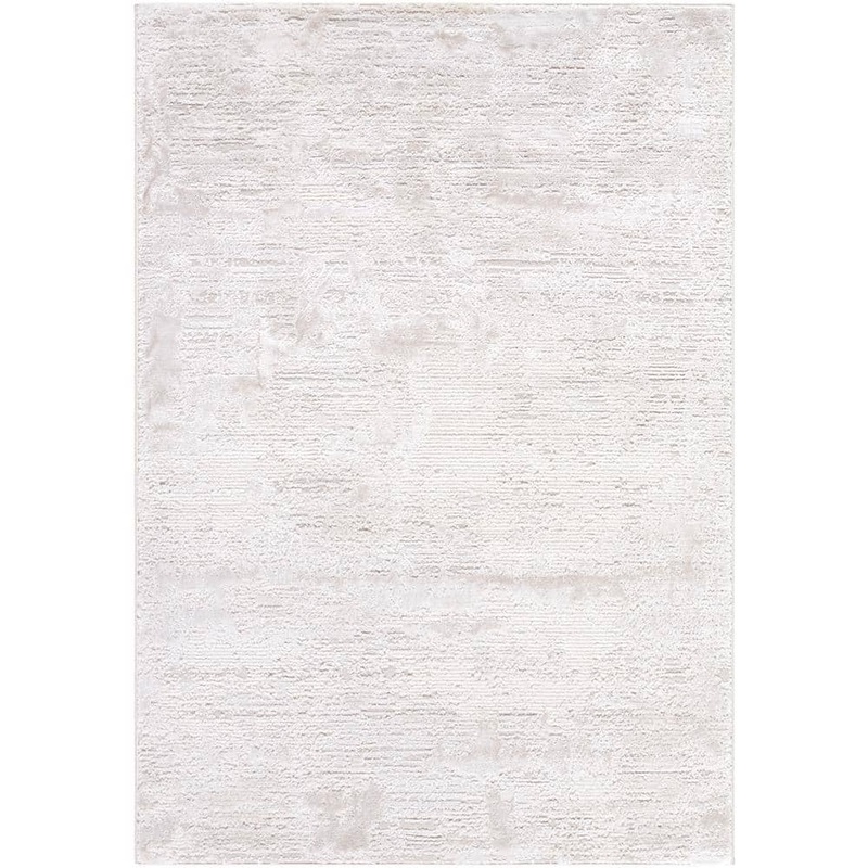 Livabliss Wolly Ivory/Gray Modern 7 ft. x 9 ft. Indoor Area Rug WOY2305-679