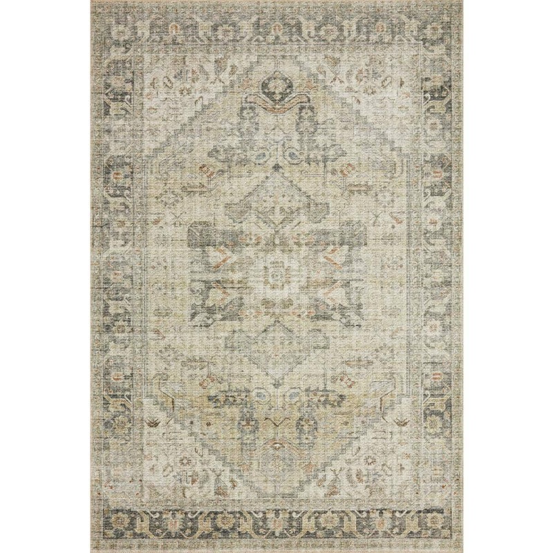Loloi Skye Natural/Sand 5 ft. x 7 ft. 6 in. Printed Boho Vintage Area Rug SKYESKY-13NASA5076