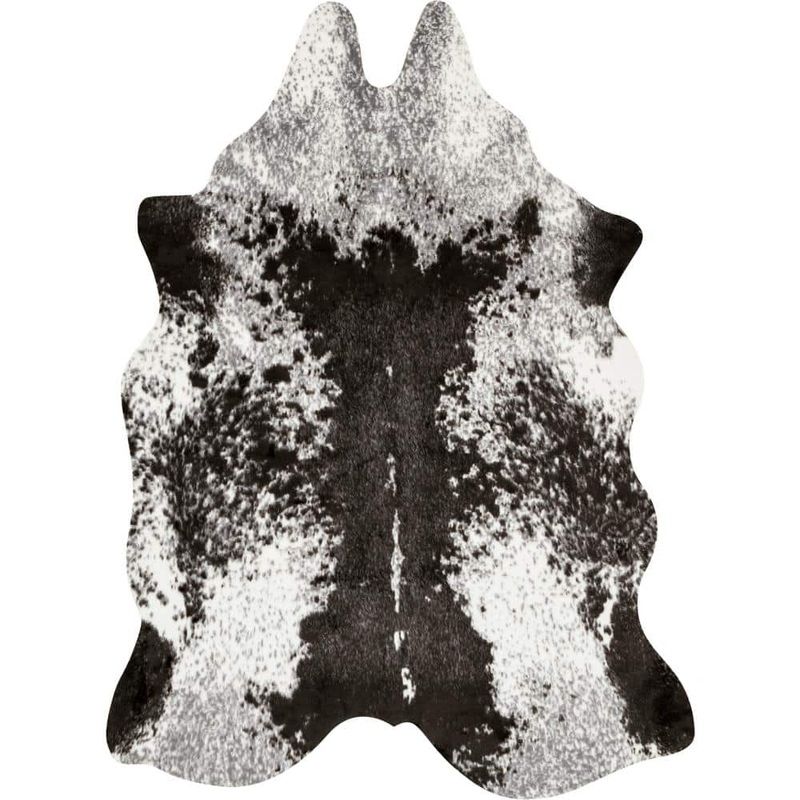 Loloi Grand Canyon Ivory/Charcoal 6 ft. 2 in. x 8 ft. Transitional Area Rug GRANGC-03IVCC6280