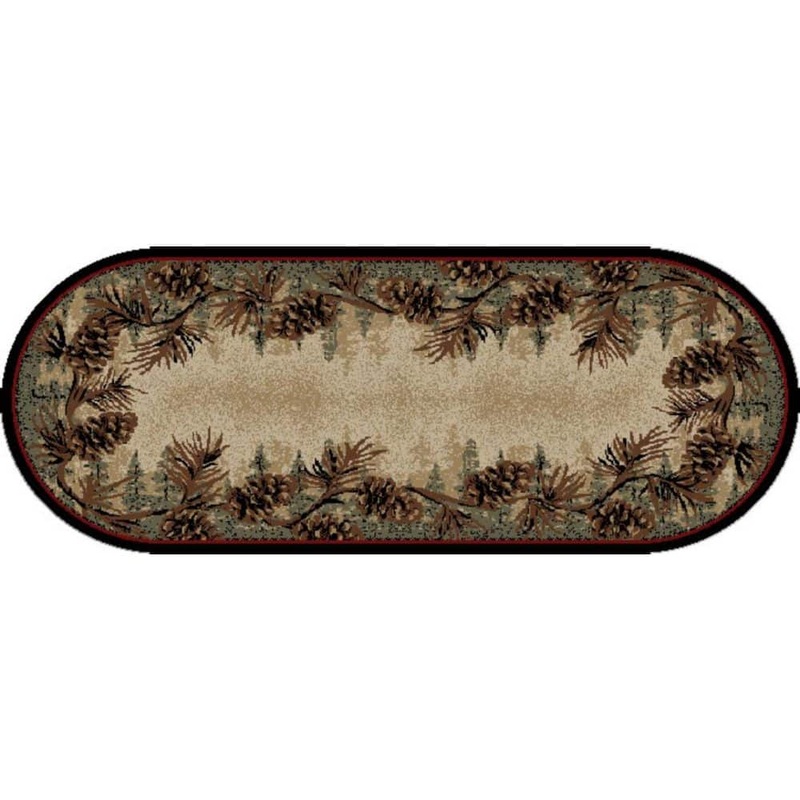 Mayberry Rug American Destination Multi-Colored 2 ft. x 5 ft. Polypropylene Area Rug AD3823 2X5OV