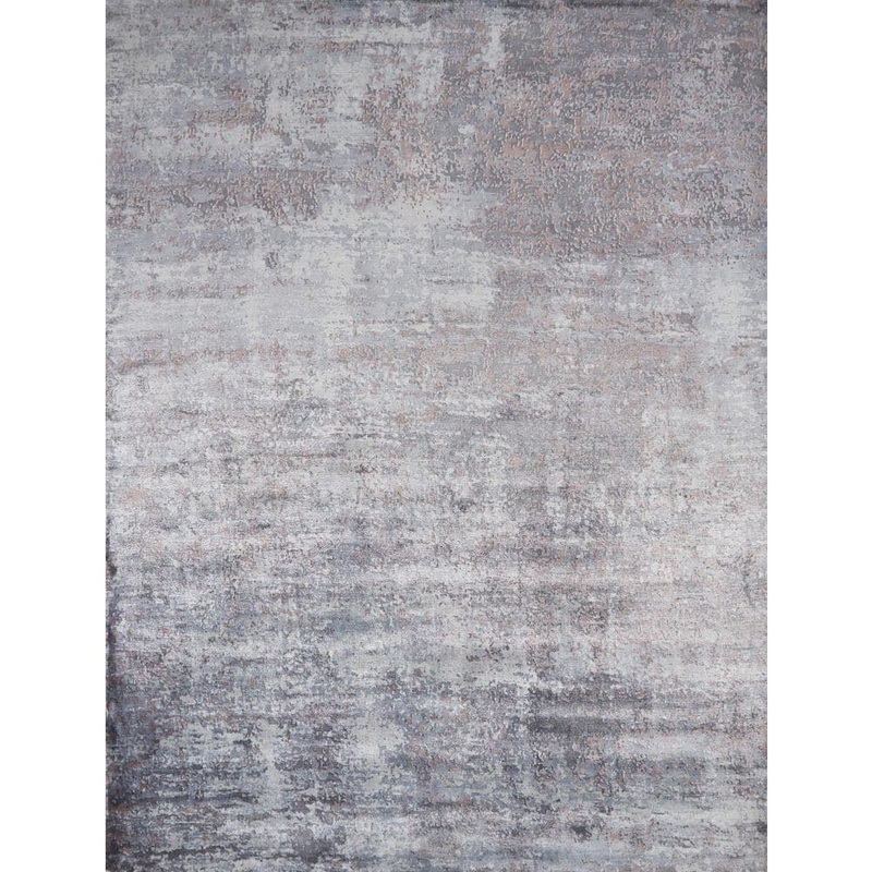 MILLERTON HOME Astrid Slate 9 ft. x 12 ft. Gradient Transitional Hand-Loomed Area Rug MIL080186X116